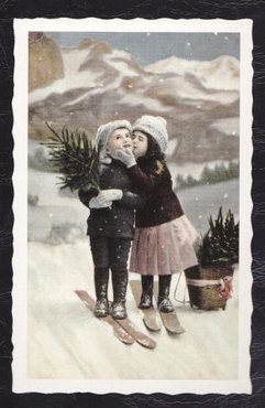 Postcard “Omdat ik van je hou”