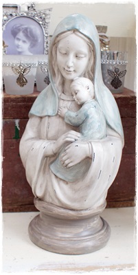 Maria Met Baby, Prachtig Beeld, 39 Cm. Groot