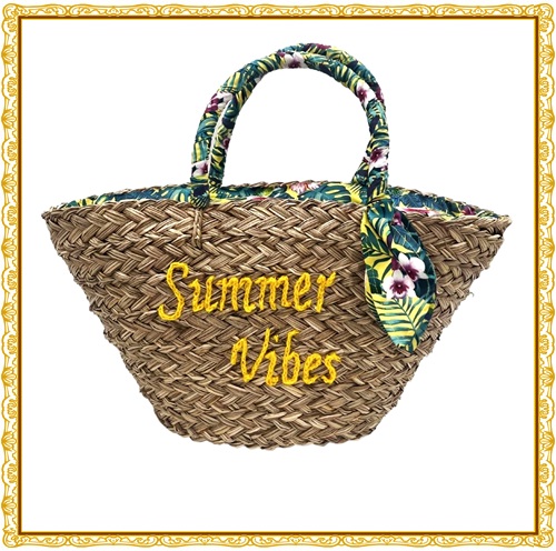 Strand/mandtas Hawaii. 51 cm br. x 23 cm Hoog en 19 cm. diep