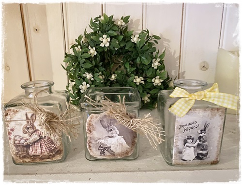 sfeerlicht en vaasje aa