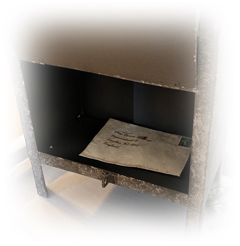 postbus letters zink ggggg