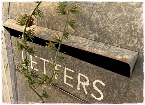 postbus letters zink gggggbbb